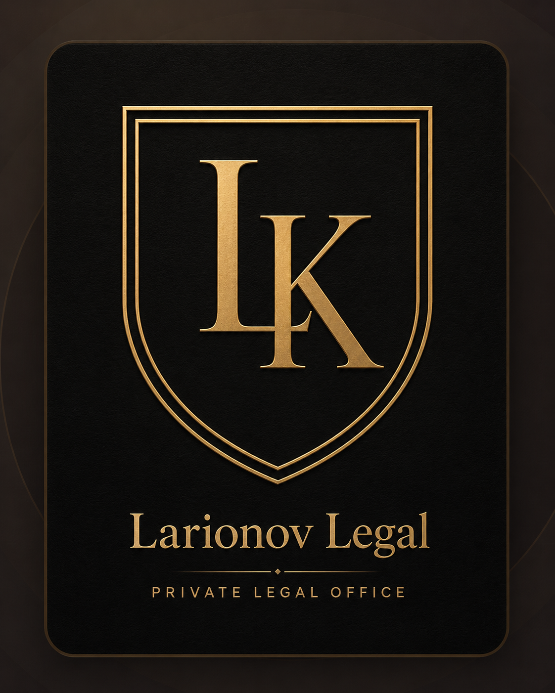 Монограмма LK